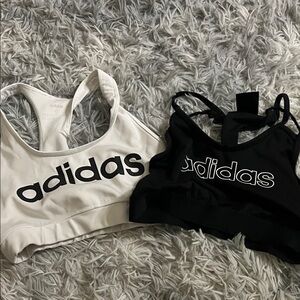 Adidas Monochrome Sports Bra Duo